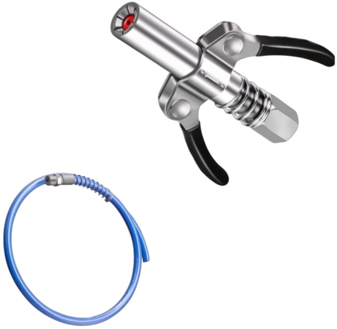 koppeling voor vetspuit - inc slang 30 cm - vetkoppeling - Vetspuit - Vetpistool Blaaspunt