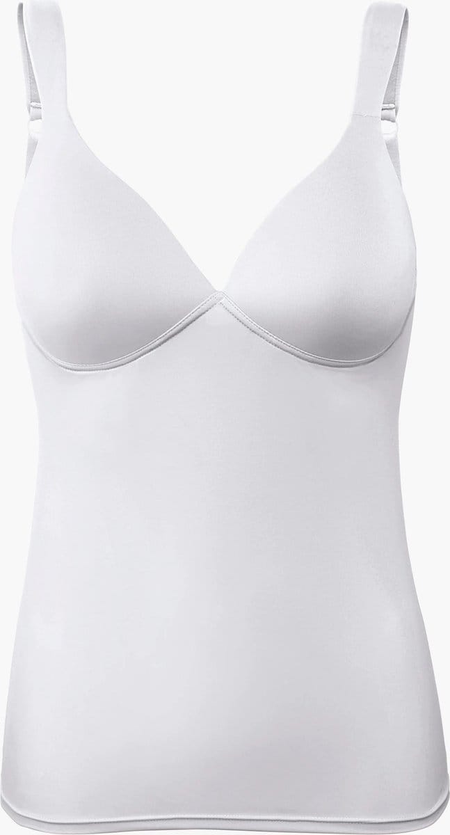 Naturana hemd met padded BH zonder beugels maat 95A wit