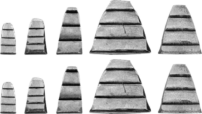 Vorel - Klin voor Hamers - 28x32mm - 5 maten - Set van 10