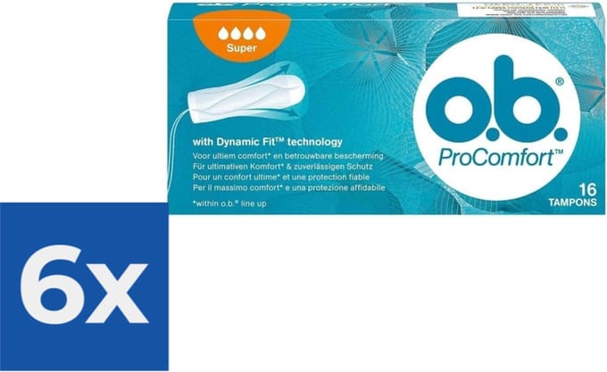 Ob Procomfort Super - Voordeelverpakking 6 stuks