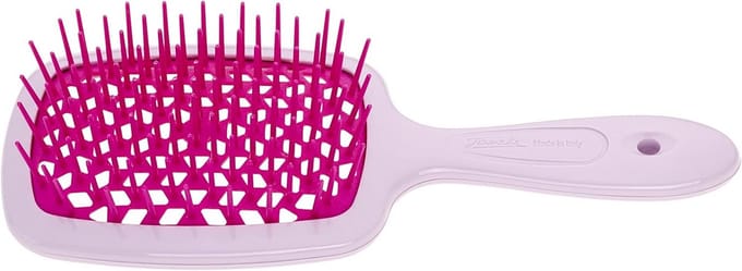 Kleine Superbrush voor het Ontwarren van Haar - Lila/Fuchsia