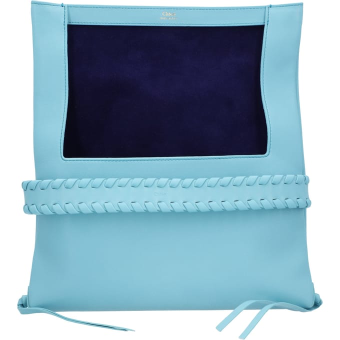 Chloé Mony Clutch Tas Blauw