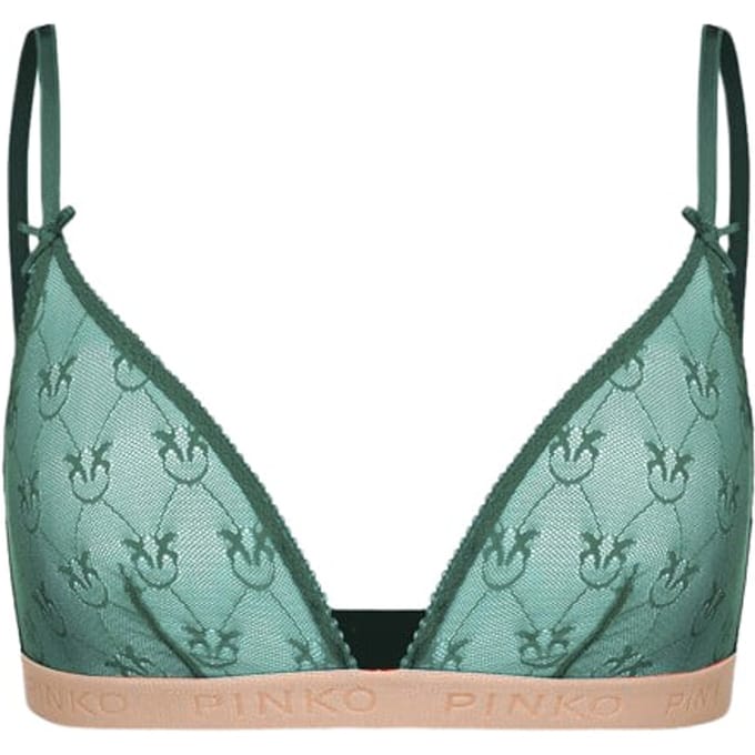 PINKO Alba Chiara Bra Green/nude Taglia: S | Reggiseni Outlet | Donna | Verde