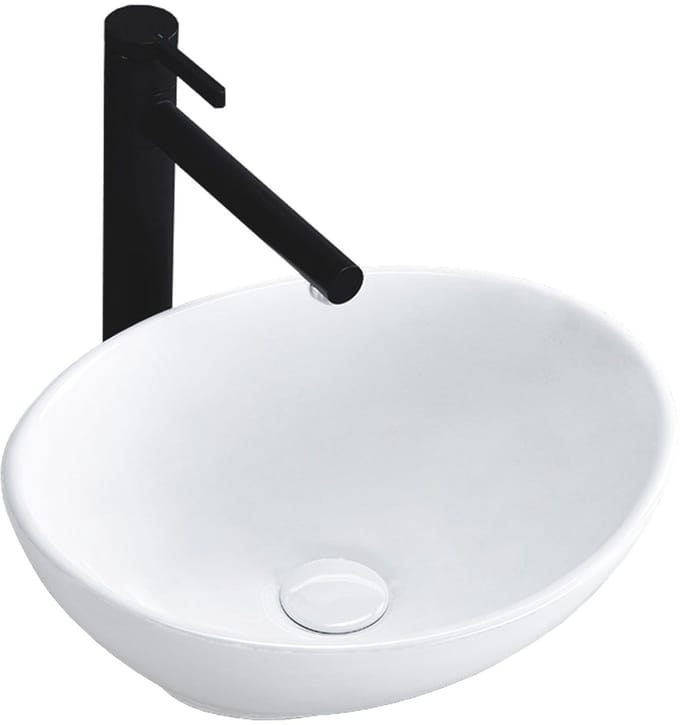 Rea Sofia White Opzetwastafel Wit 41x34,5 cm