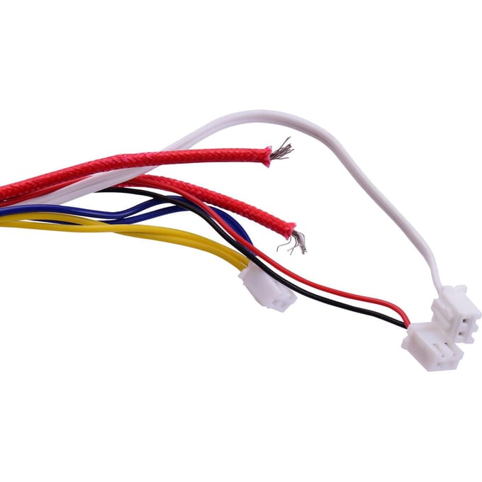 Ender complete extruder hotend kit met aluminium verwarmingsblok, 0,4 mm nozzle, koelventilator, 24V compatibel met veelkleurig