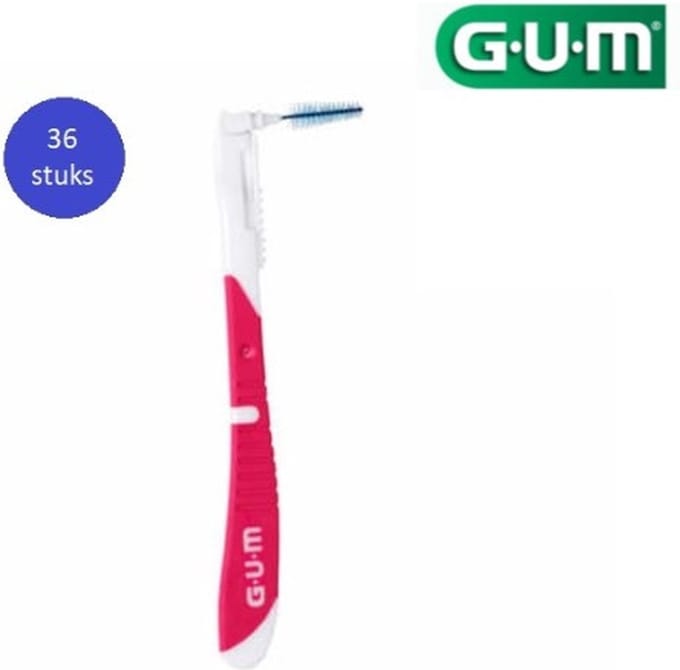 GUM Bi-Direction 1.2 mm Roze - 36 stuks