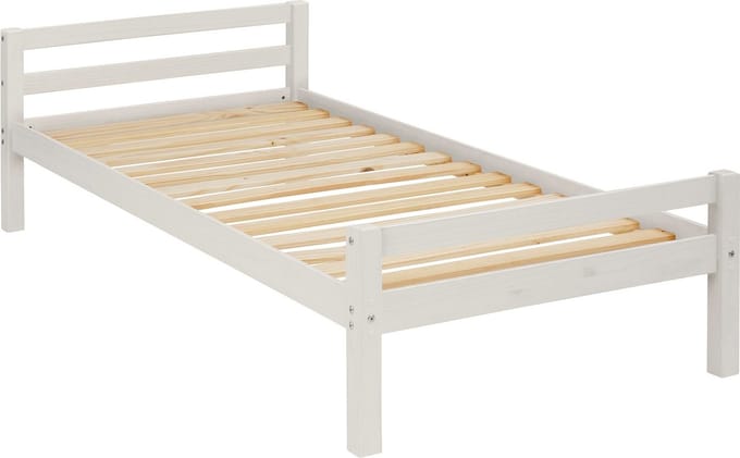 Alpi-Bed - Wit Grenen - 90x200
