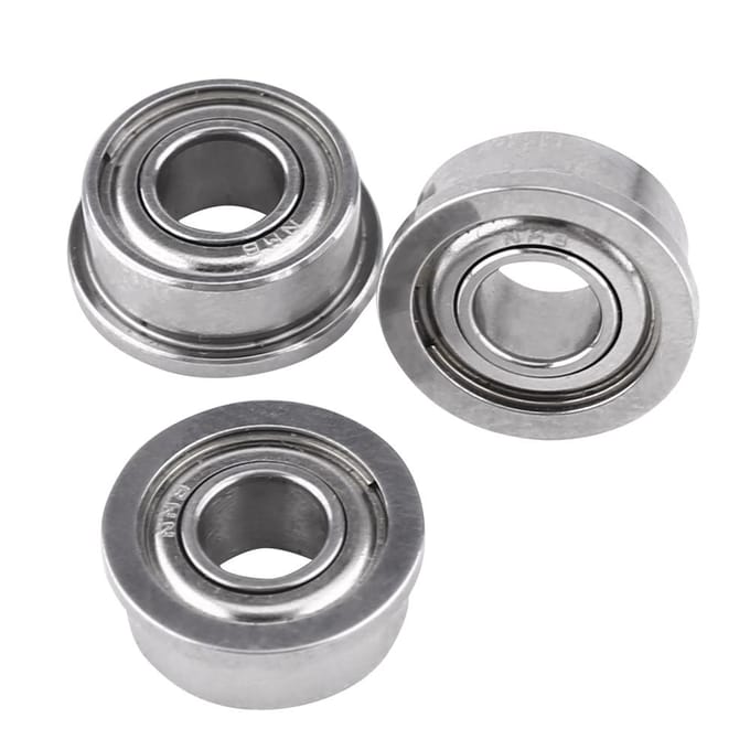 10pcs F684ZZ Double shielded Miniature Flanged Ball Bearings 4x9x4mm for 3D Printer Model
