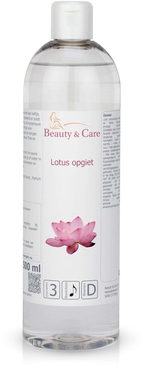 Lotus opgiet - Beauty & Care - 500 ml. new