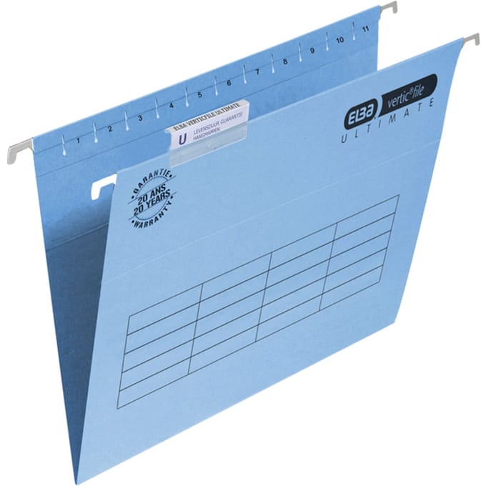 Hangmap Elba Verticfile Ultimate A4 V bodem blauw