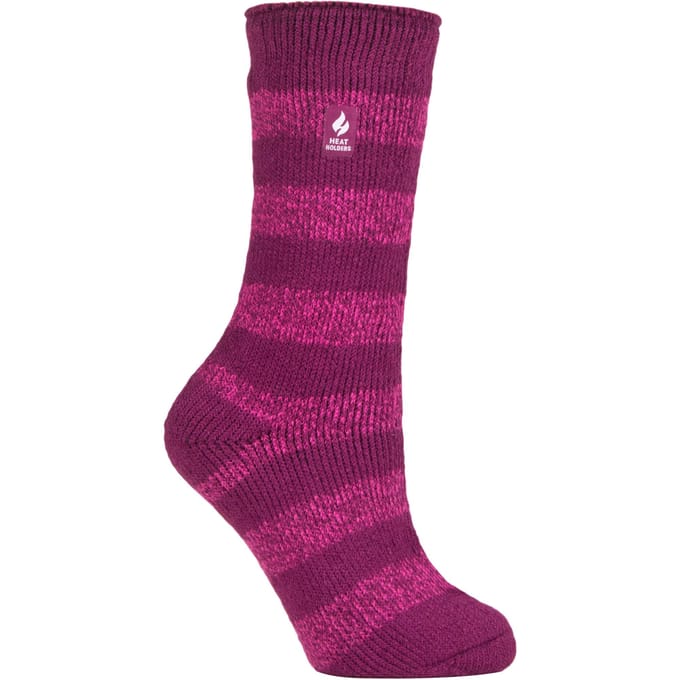 Heat Holders Dames Dikke Warme Thermische Sokken - Deep Fuchsia / Berry (Tuscuny)