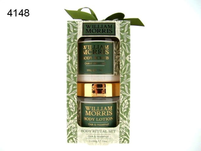 Lesser & Pavey Body Rituals Cadeauset Oak & Hazelnut – Bodyscrub & Bodylotion 2-delig