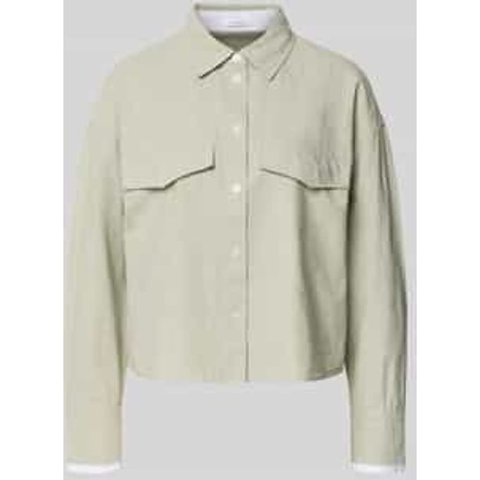 Overhemdblouse met knoopsluiting, model 'Finsi'
