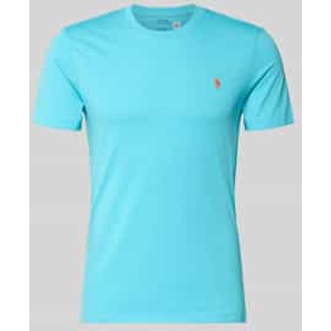 Regular fit T-shirt van puur katoen