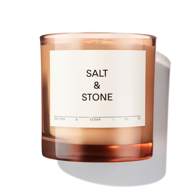 Salt & Stone Saffron & Cedar Candle
