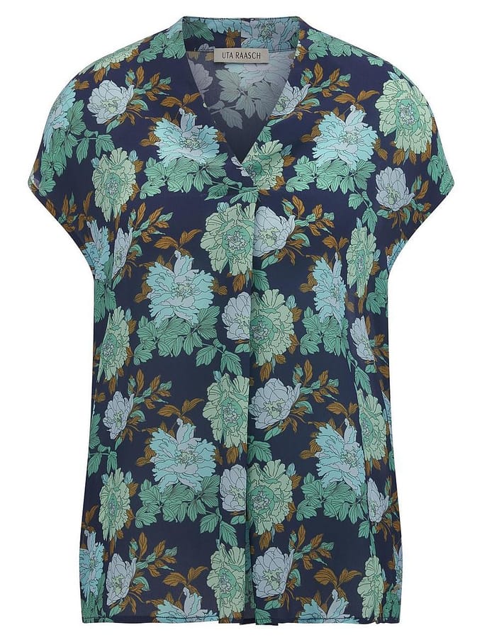 Mouwloze blouse Van Uta Raasch multicolour