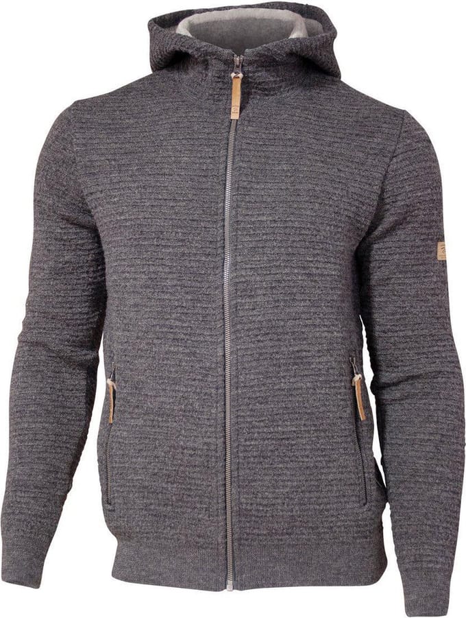 Ivanhoe Jas Morel Heren Capuchon Wol/tencel Grijs Maat 3xl