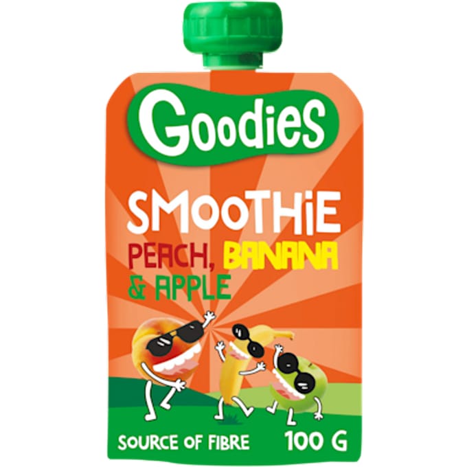 Knijpfruit Smoothie Perzik Banaan