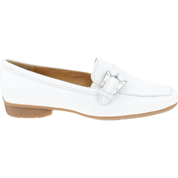 Gabor 85.301.21 - dames moccasin - Wit - maat 40 (EU) 6.5 (UK)