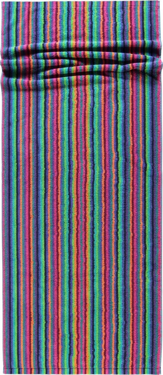 Cawo Lifestyle Streifen Saunahanddoek - Multi-84 70x180