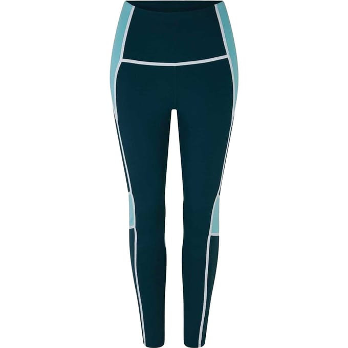 Reebok Dames/Dames Lux Skinny Hardlooplegging (Bosgroen)