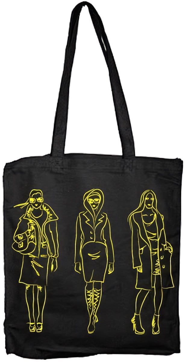 Hybris Catwalk Yellow Tote Bag SH-4-50882-LFH2-11