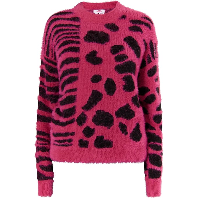 Mymo Gebreide trui Dames roze