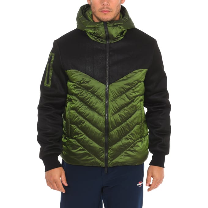 Gewatteerd jack met capuchon AMF21275 man