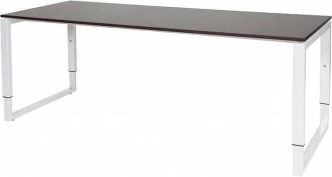 Verstelbaar Bureau - Plus 200x80 robson - wit frame