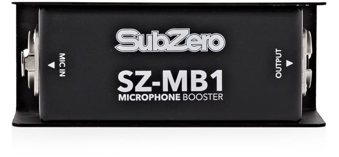 SubZero Enkelkanaals microfoonvoorversterker / booster