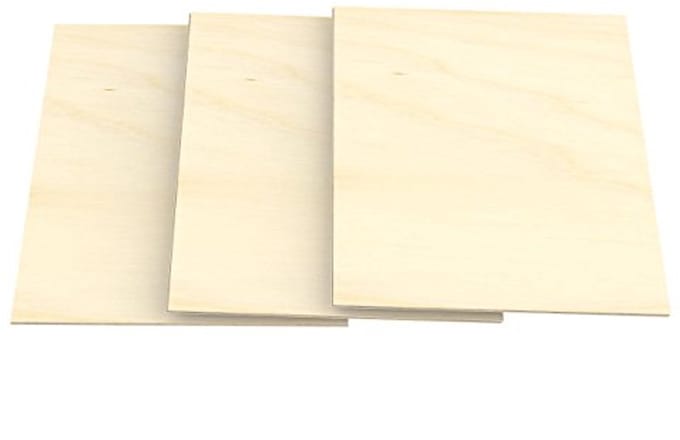 Multiplexplaten A5 Berkenhout 5 mm – Perfect voor Creatieve Projecten