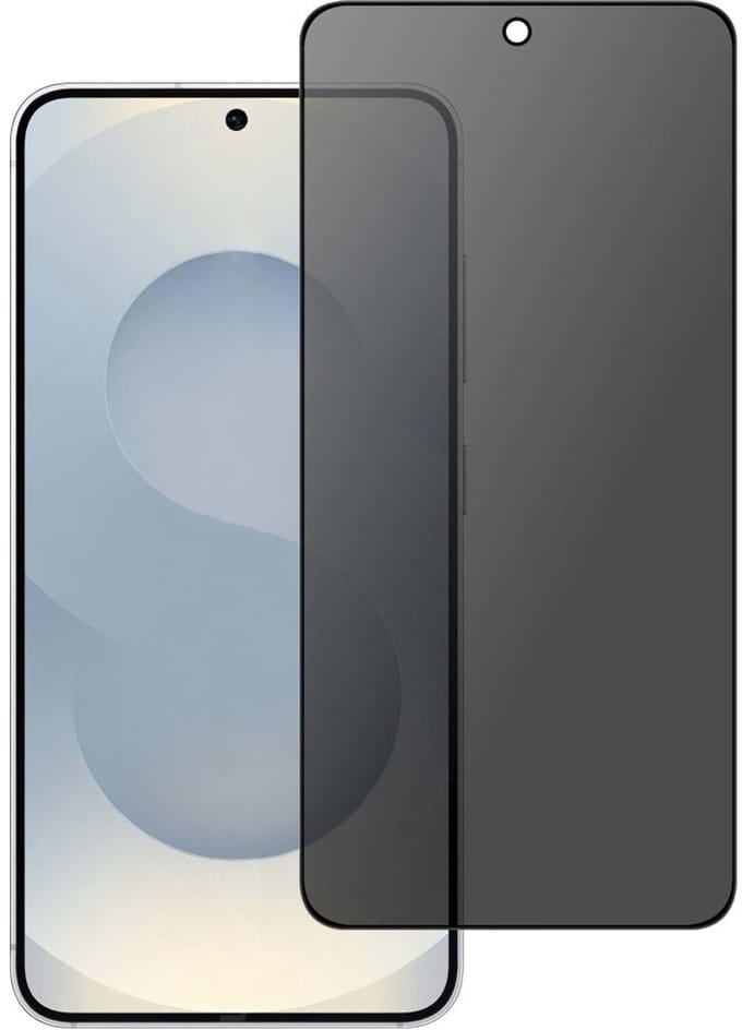 Coverup Screen Protector - Geschikt voor Samsung Galaxy S25 Edge Screen Protector - Coverup Privacy Tempered Glass - Transparant