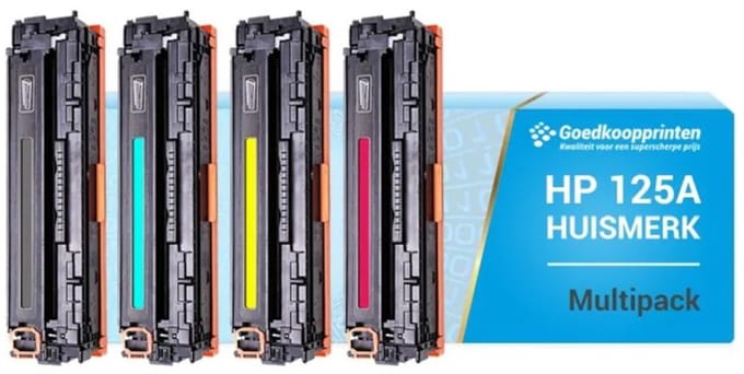 Huismerk HP 125A toner Multipack