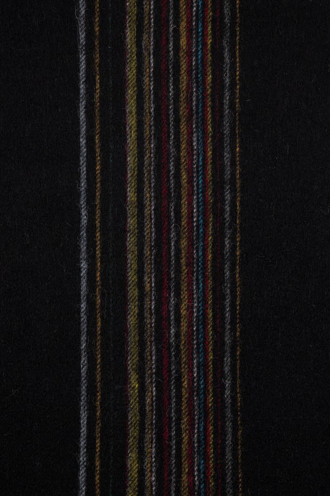 Paul Smith Scarf Offset Signature Black Taglia: OS | Sciarpe Outlet | Uomo | Nero