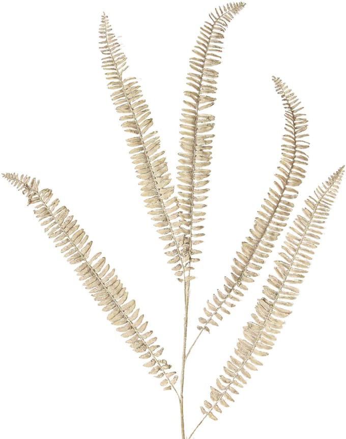 Kunstvaren vertakt wit crème kunstplanten L120cm