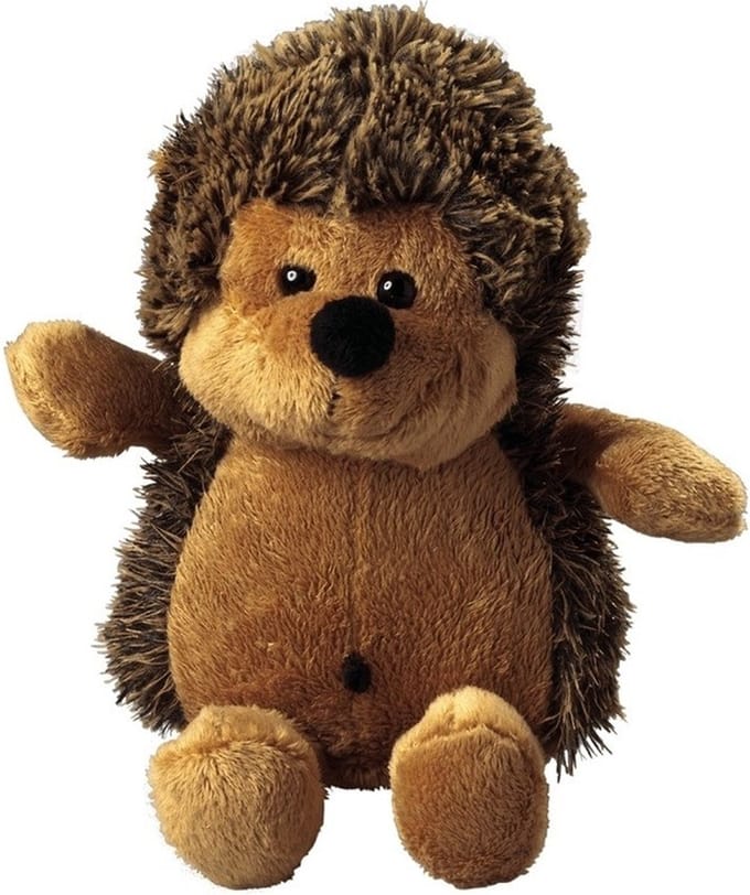 Pluche knuffel egel - 20 cm - knuffeldier