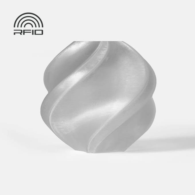 Bambu Lab PETG Translucent met spoel Kleur(clear) met spool