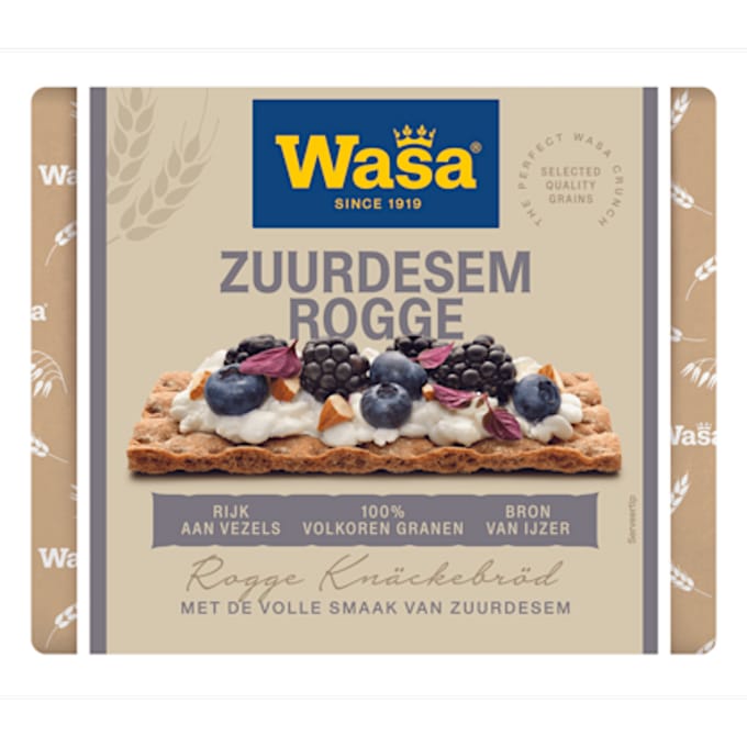 Knäckebröd Zuurdesem Rogge