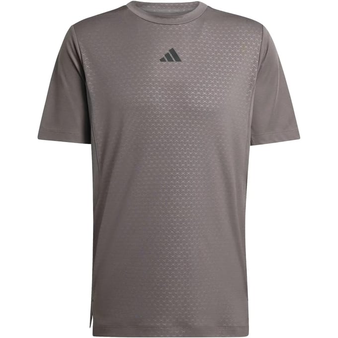 Adidas Performance D4t Primelift 3 Stripes T-Shirt - Heren - Bruin