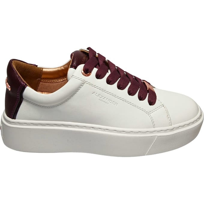 albclhw-8009-wdx Alexander Smith Wit leer voor vrouwen