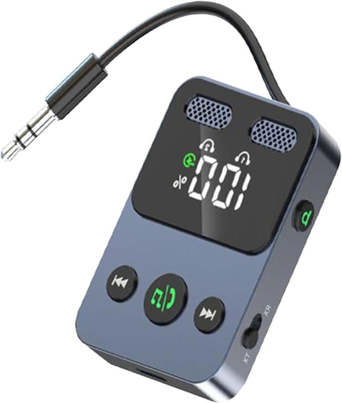 Draadloze Audio Adapter - Zender Ontvanger - Muziek Streamen - Groot Bereik - 96 cm - Zwart