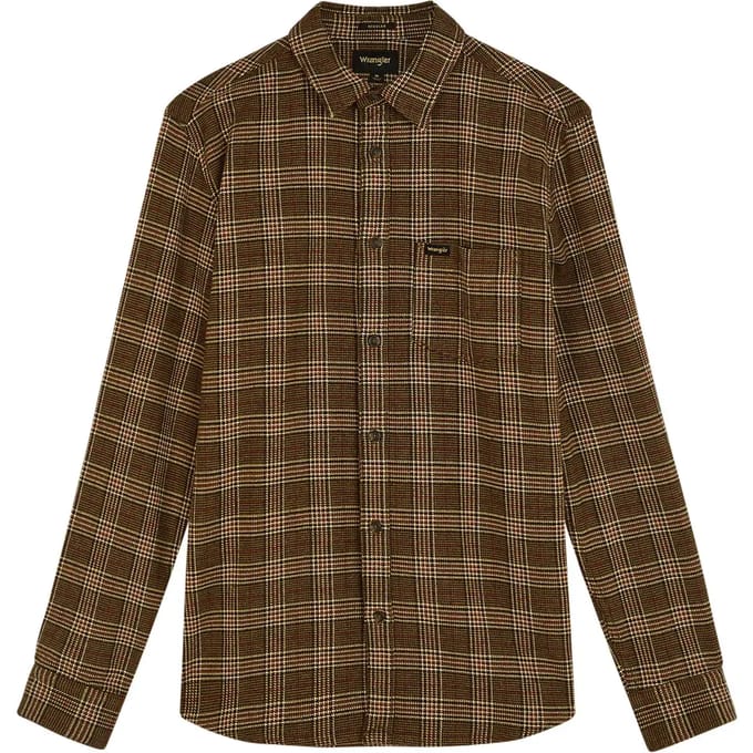 Jeanshemd met lange mouwen Wrangler