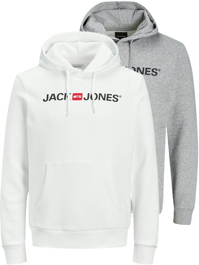 Jack & Jones Heren hoddie 2 pack Corp