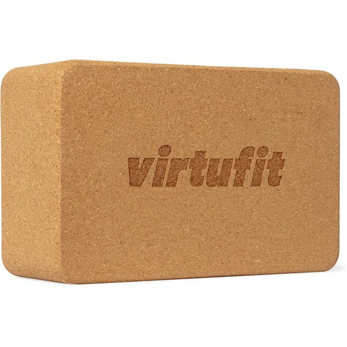 VirtuFit Premium Kurk Yoga Blok - 100% Ecologisch