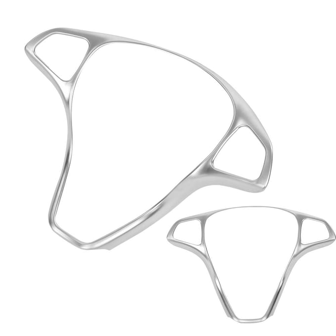 Auto Stuurwiel Knop Frame Sierlijst voor Mercedes Benz Vito W447 20142017 white