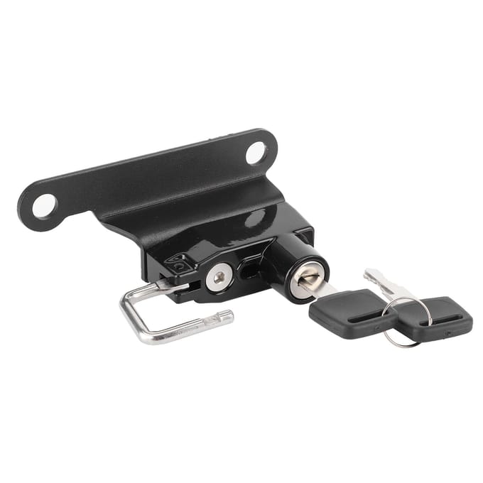 Serrure de casque de moto antivol, pièces de sécurité adaptées à la Honda CBR250RR 2017-2020 black