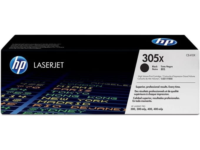 Tonercartridge hp ce410x 305x zwart