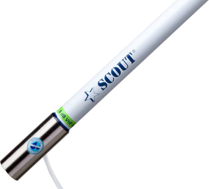 Scout KS-43 polyester Antenne VHF 2,4 m 6 db