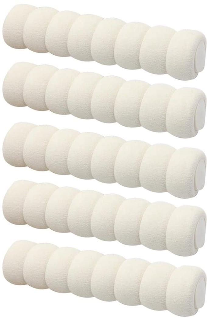 Dailygoody - Deur Handvat Cover - Bescherming - Wit - Zachte Schuim
