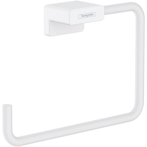 Hansgrohe Addstoris Handdoekring - 18.9x12cm - mat wit